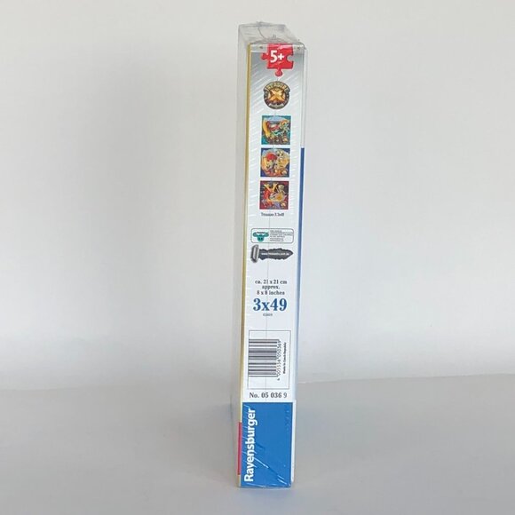 New sealed Ravensburger-3x49 Piece Puzzle- Pirates Treasure X - Picture 15 of 16